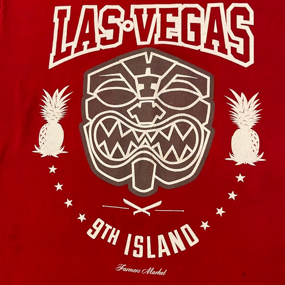 Farmer’s Market Hawaii T-Shirt - Red/White